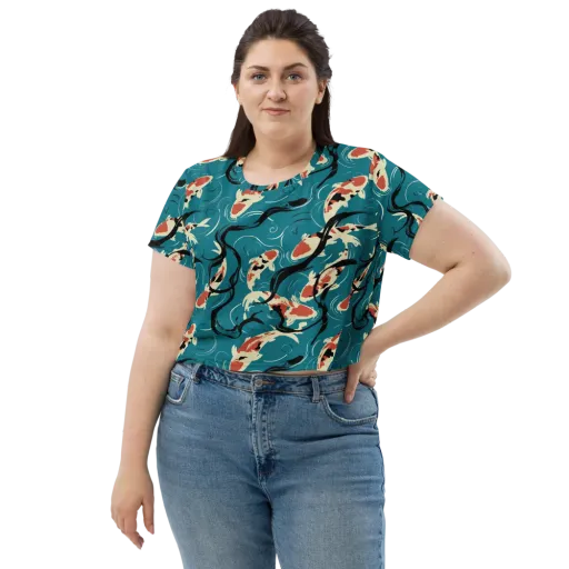 River Ink on a Crop Tee