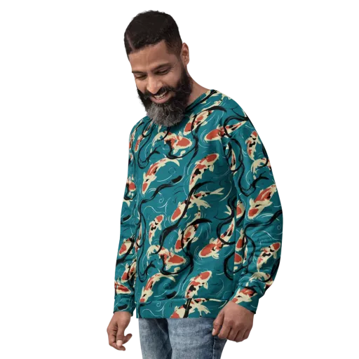 River Ink on a Sweatshirt