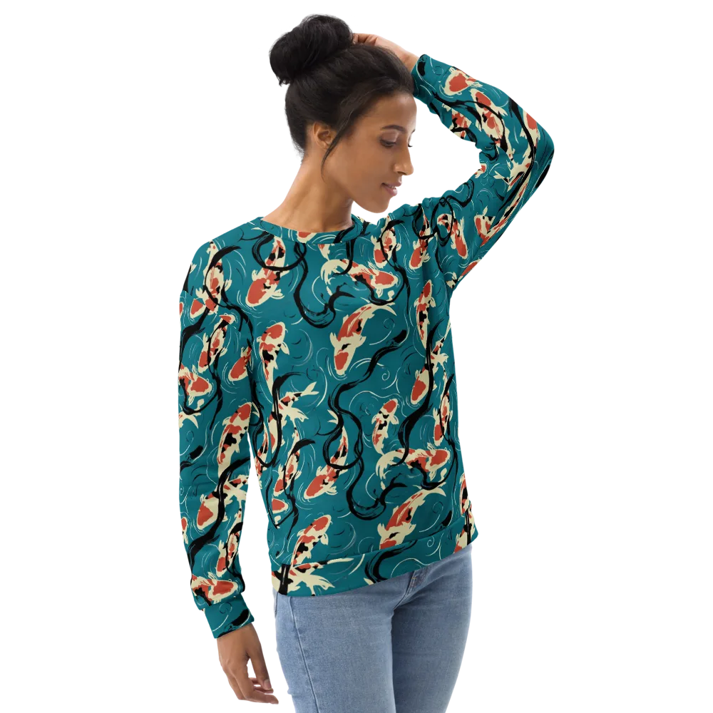 River Ink on Sweatshirt — Right Front