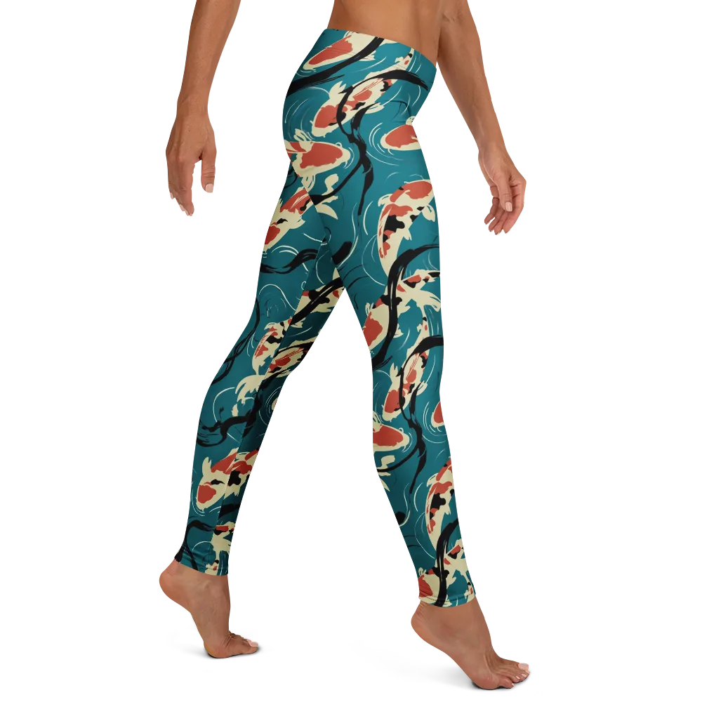 River Ink on Leggings — Right