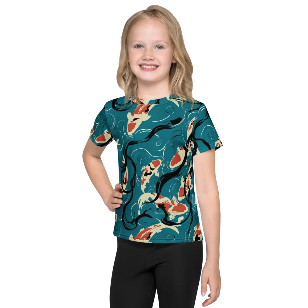 River Ink on Kids Crew Neck T-Shirt — Front