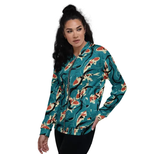 River Ink on a Bomber Jacket