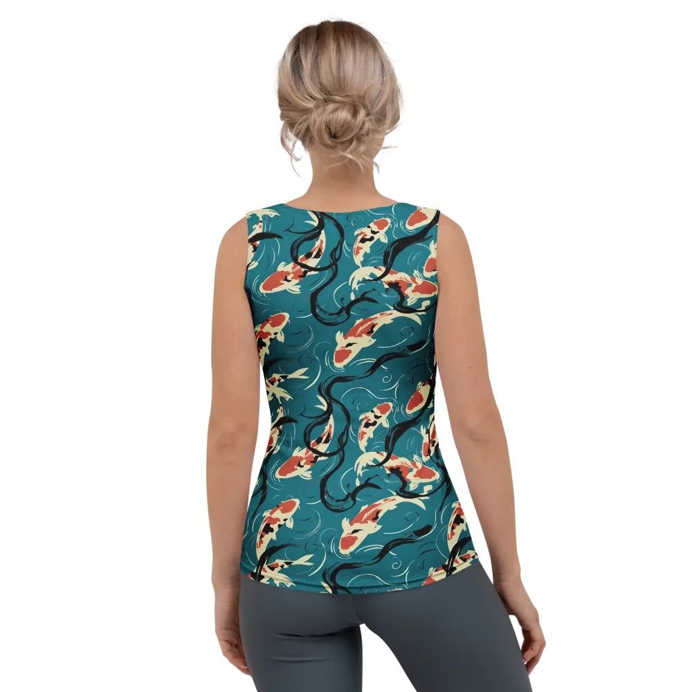 River Ink on Women's Tank Top — Back