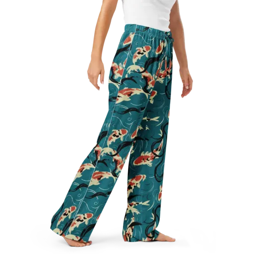 River Ink on a Women's Pajama Pants