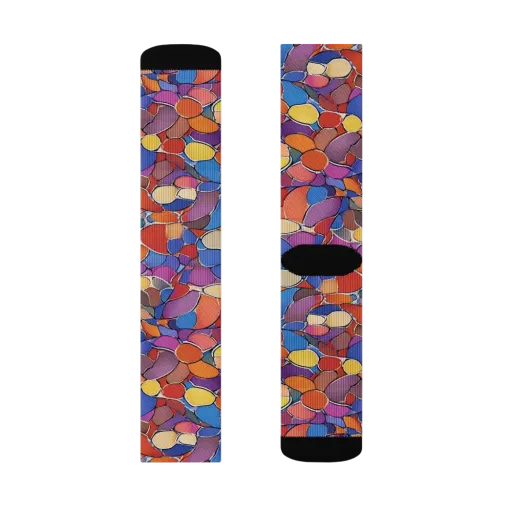 Chromatic Cobblestone on a Socks