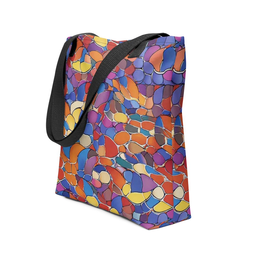 Chromatic Cobblestone on Tote Bag — Front