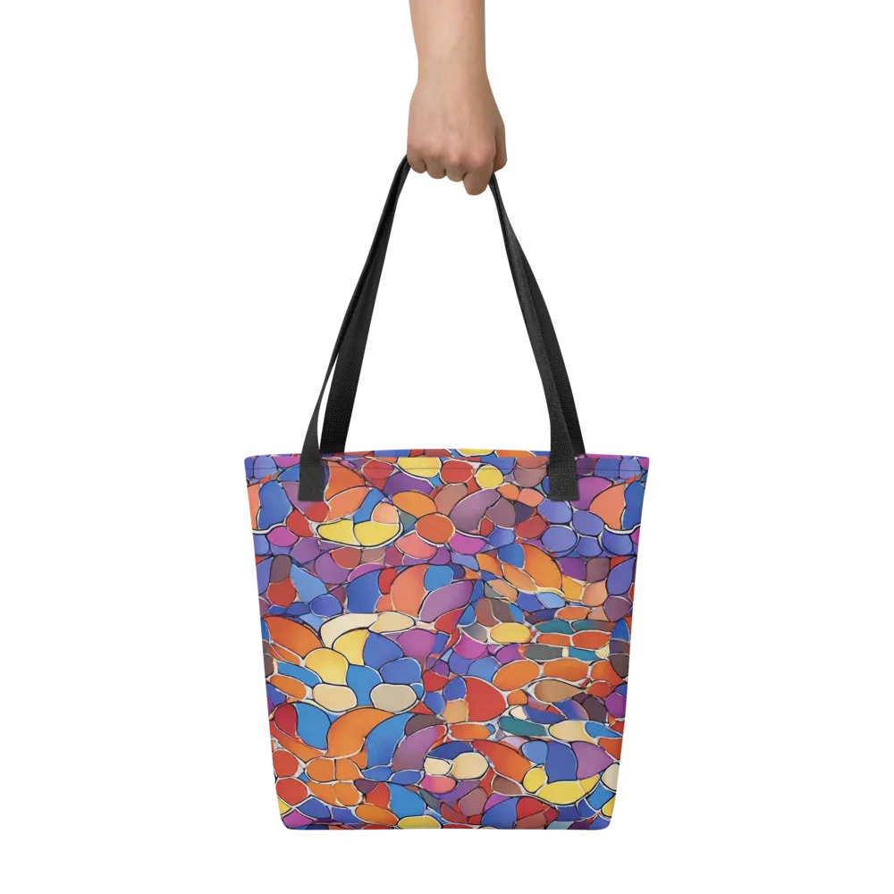 Chromatic Cobblestone on Tote Bag — Front