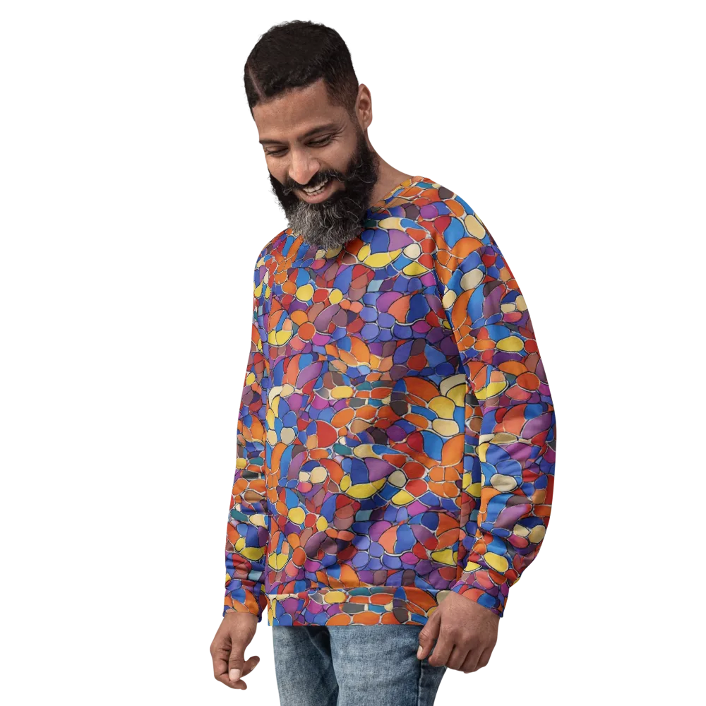 Chromatic Cobblestone on Sweatshirt — Left Front