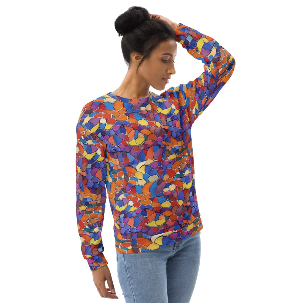 Chromatic Cobblestone on Sweatshirt — Right Front