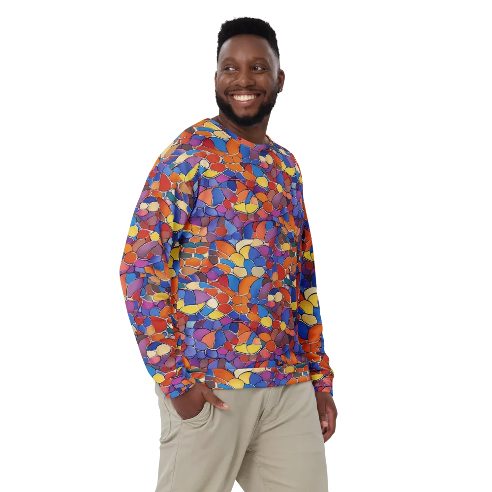 Chromatic Cobblestone on Sweatshirt — Front