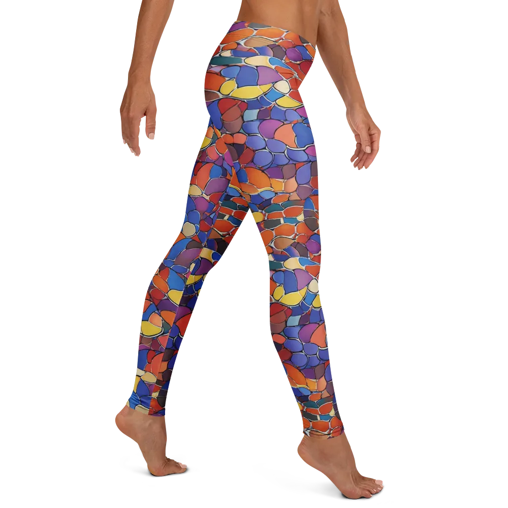 Chromatic Cobblestone on Leggings — Right