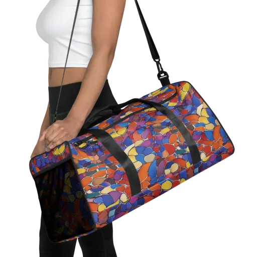 Chromatic Cobblestone on a Duffle Bag