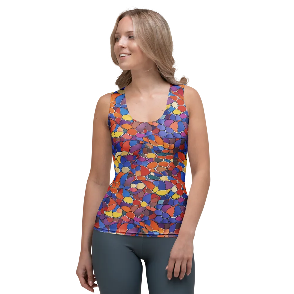 Chromatic Cobblestone on Women's Tank Top — Front