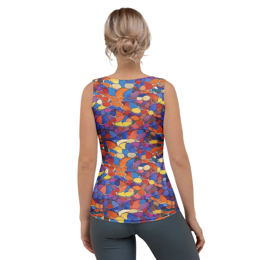 Chromatic Cobblestone on Women's Tank Top — Back