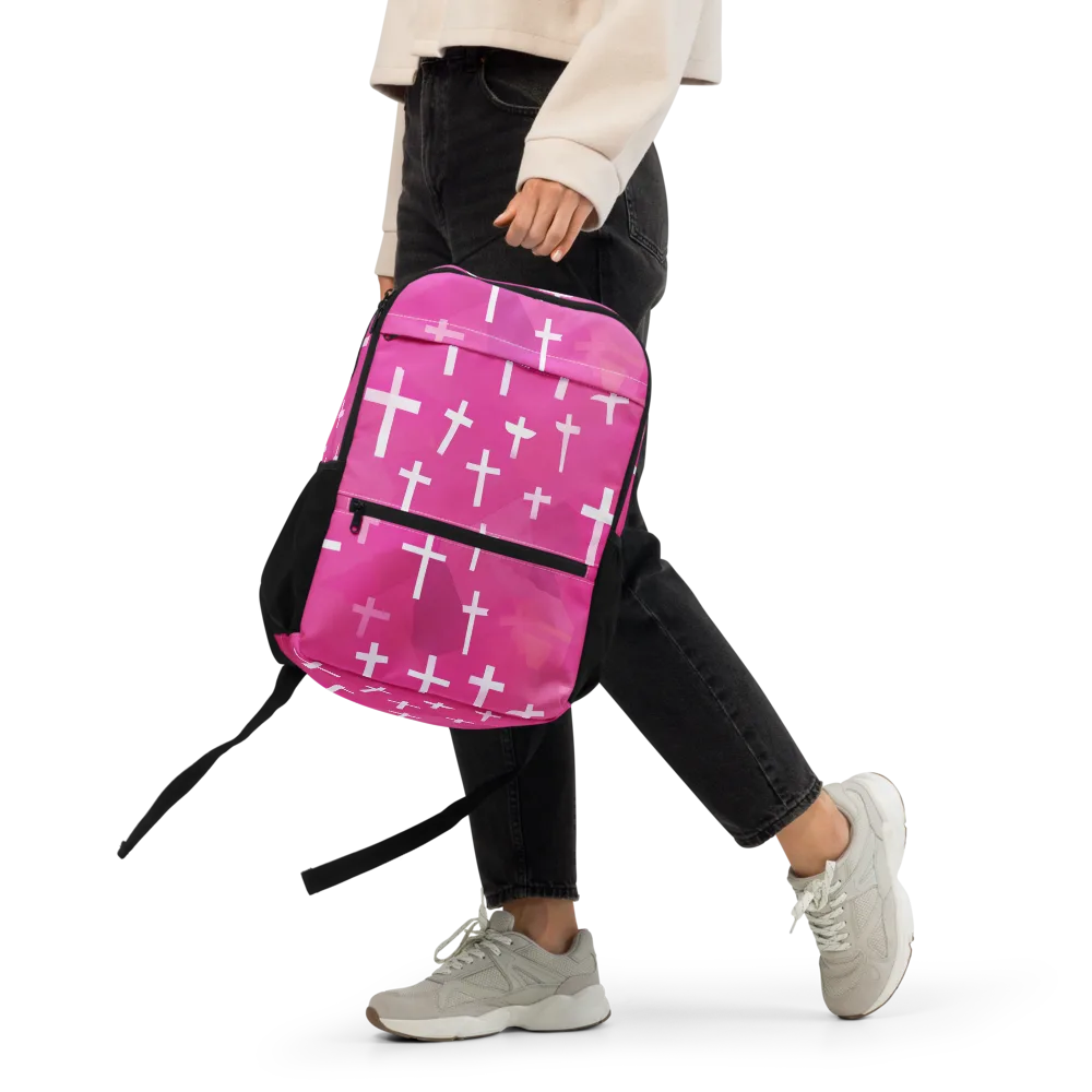 Neon Chapel on Utility Backpack — Front