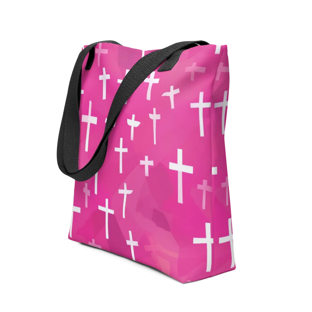 Neon Chapel on Tote Bag — Front