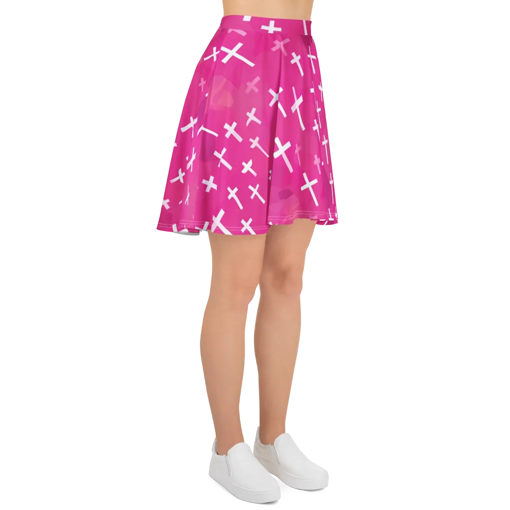 Neon Chapel on Skater Skirt — Right