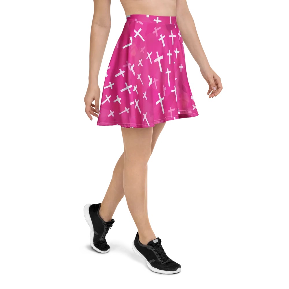Neon Chapel on Skater Skirt — Right