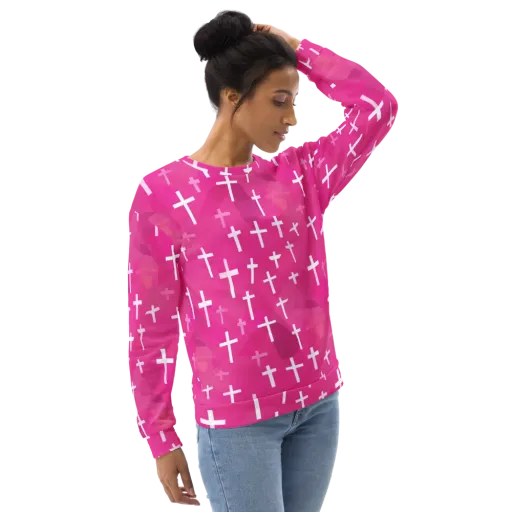 Neon Chapel on a Sweatshirt
