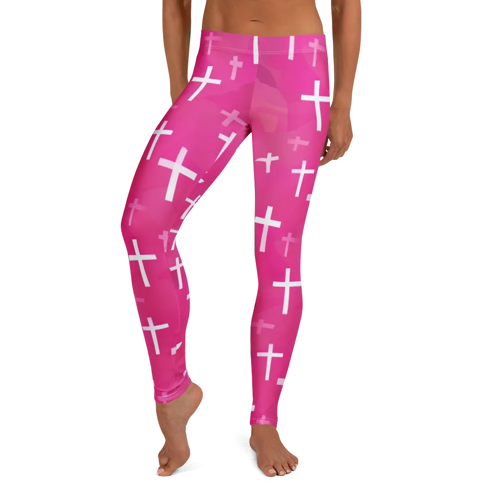 Neon Chapel on Leggings — Front