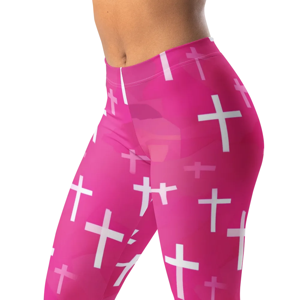 Neon Chapel on Leggings — Left Front