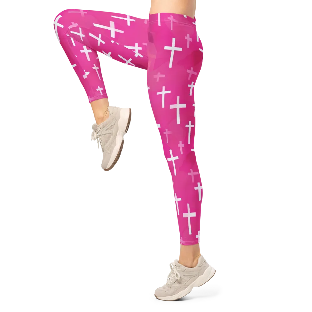Neon Chapel on Leggings — Left