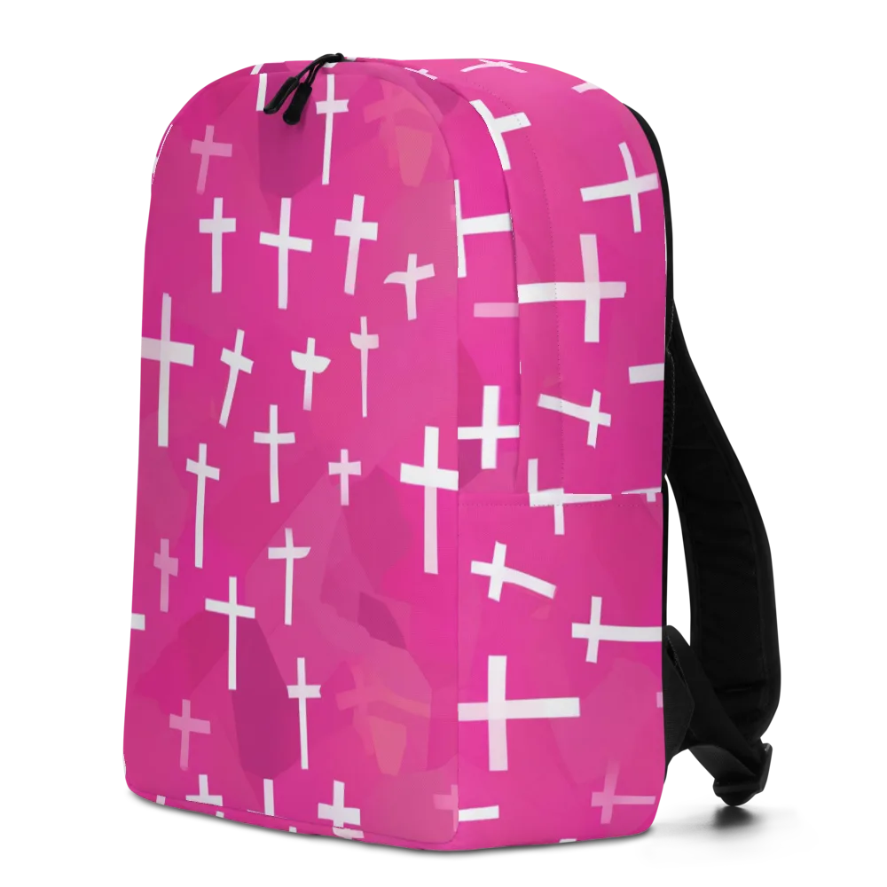 Neon Chapel on Minimalist Backpack — Left