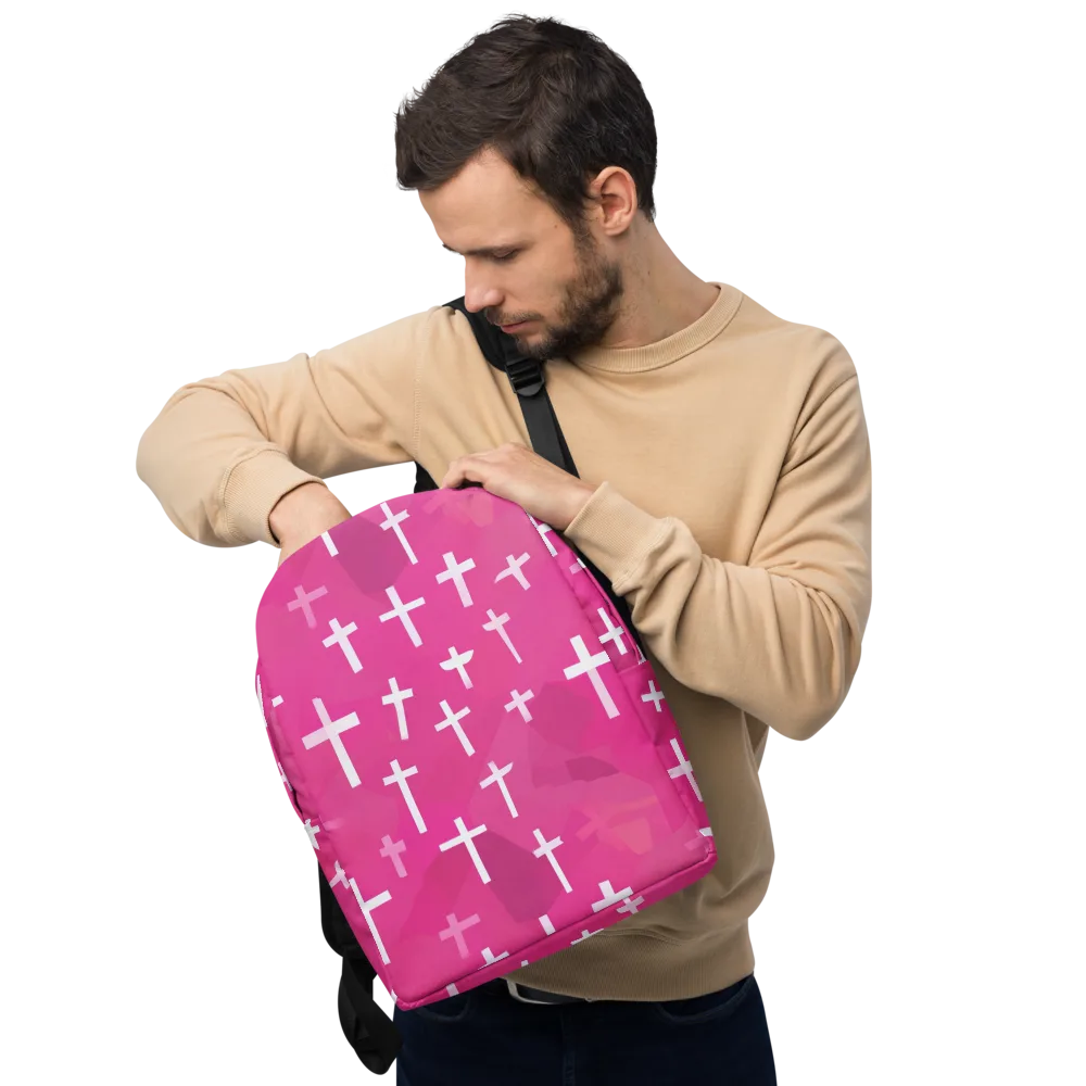 Neon Chapel on Minimalist Backpack — Front