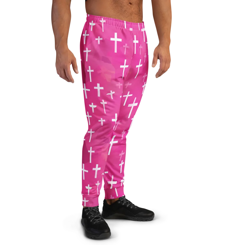 Neon Chapel on Men's Joggers — Right