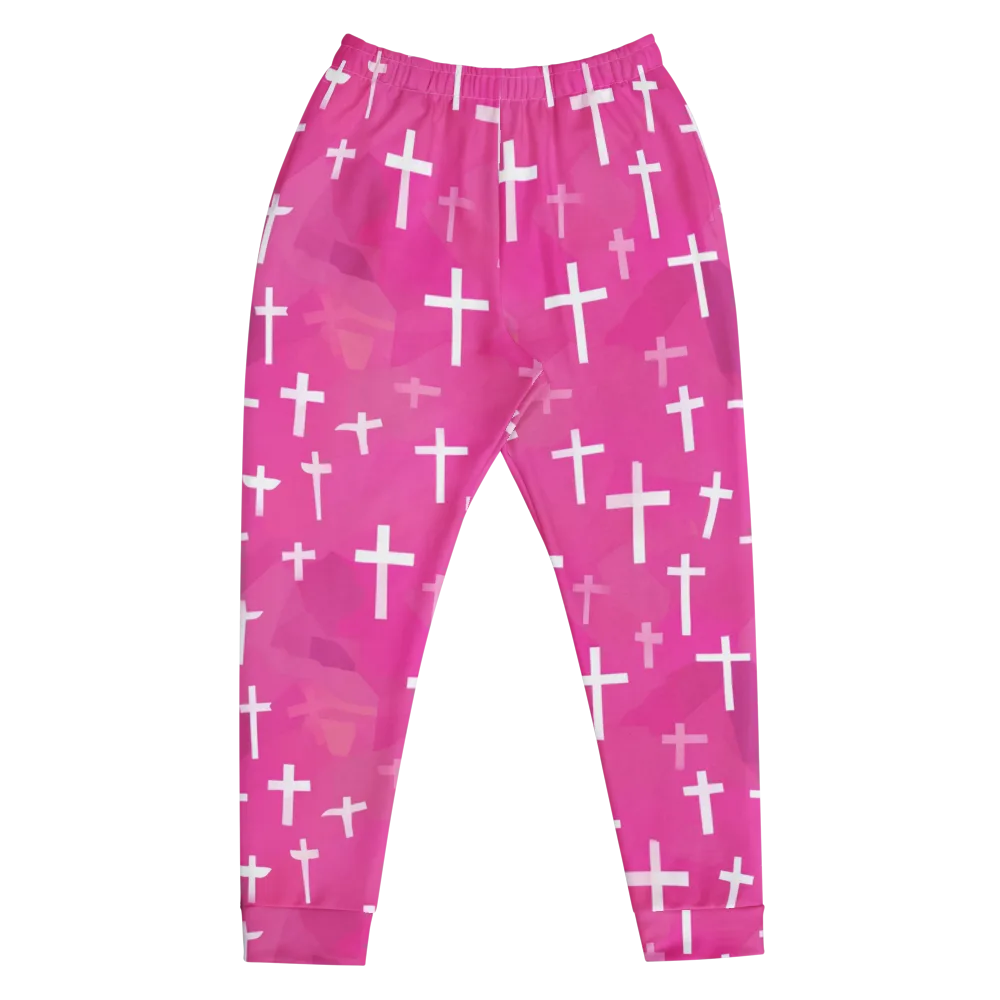 Neon Chapel on Men's Joggers — Front