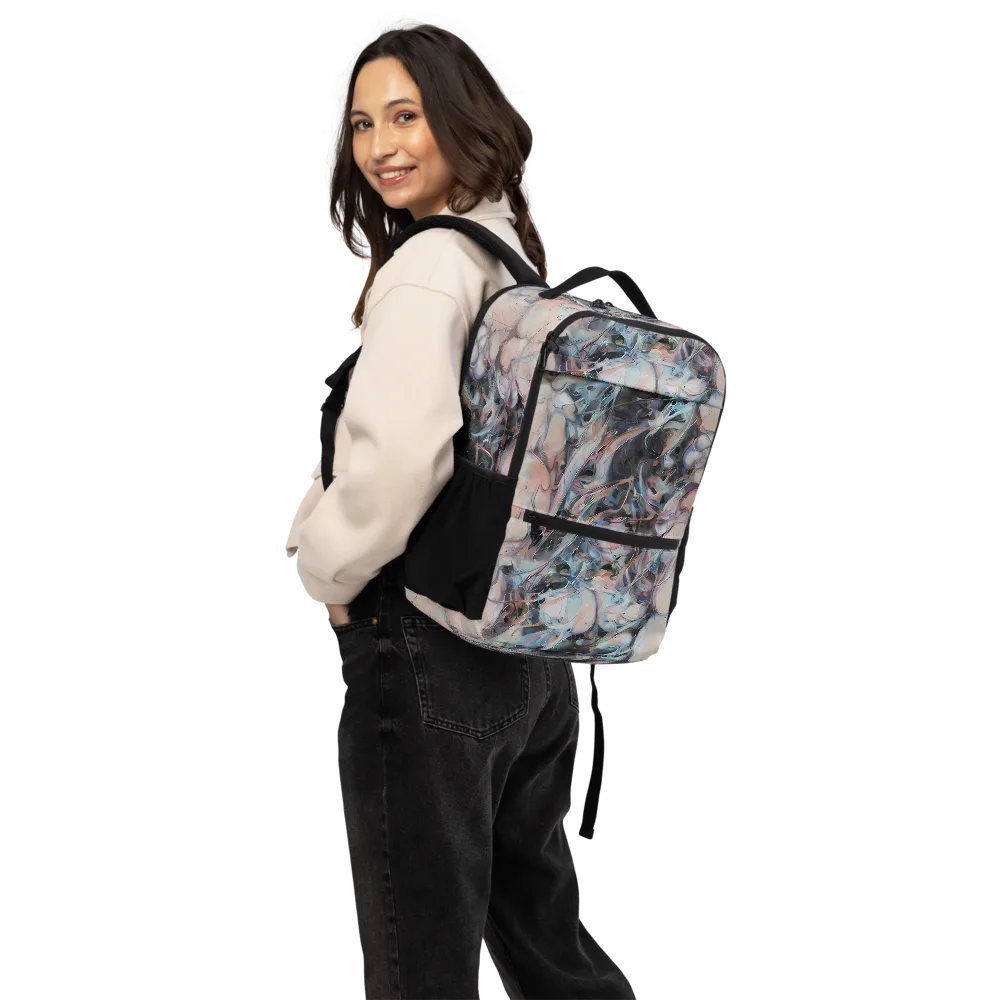 Daydream Cascade on Utility Backpack — Back