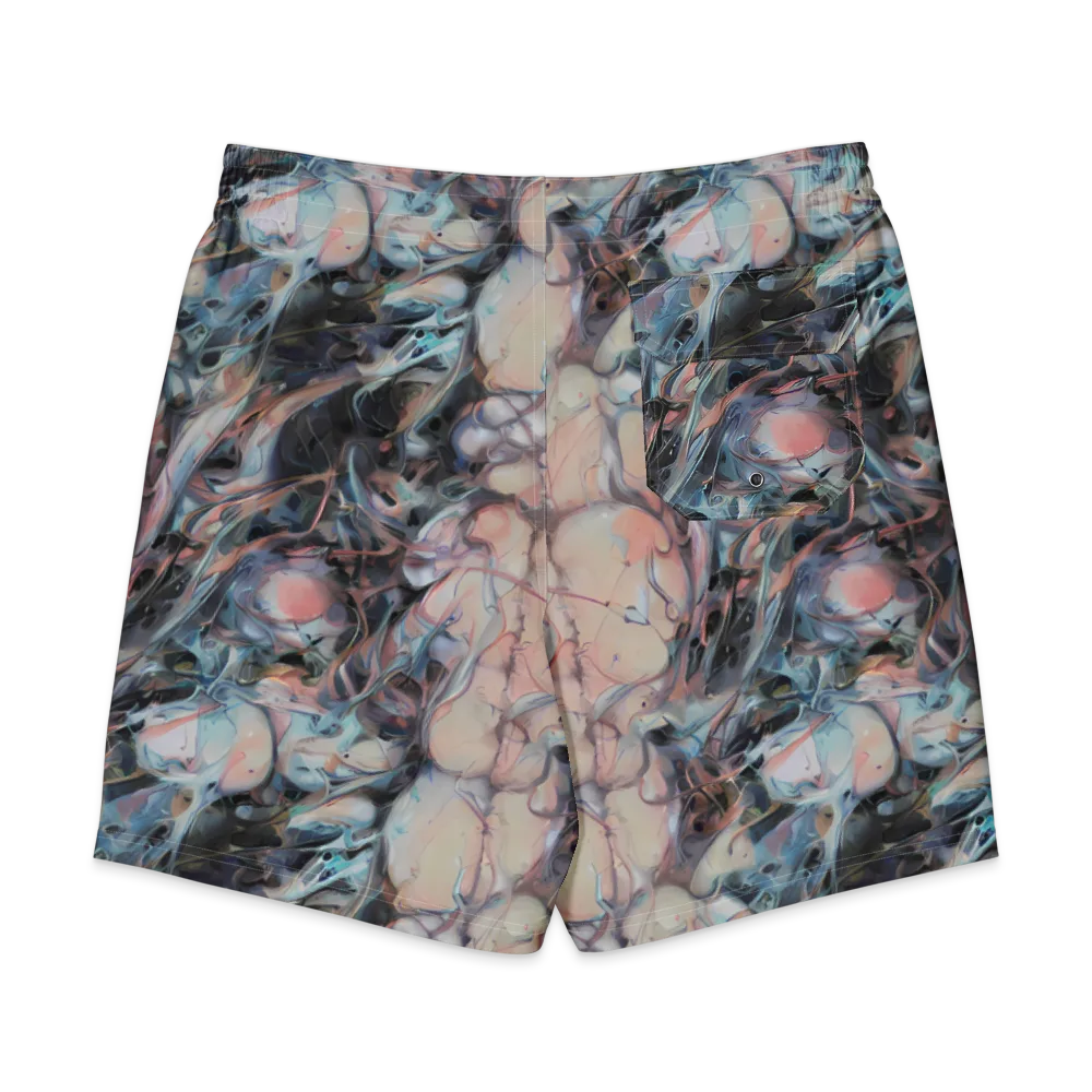 Daydream Cascade on Men's Board Shorts — Back