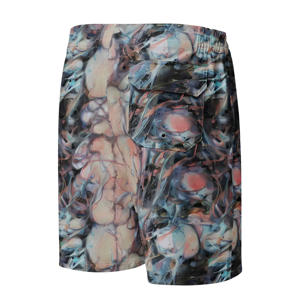 Daydream Cascade on Men's Board Shorts — Back
