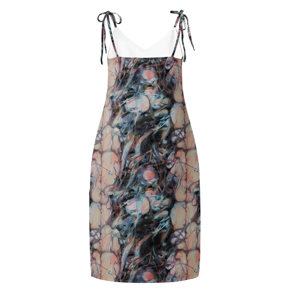 Daydream Cascade on Slip Dress — Back