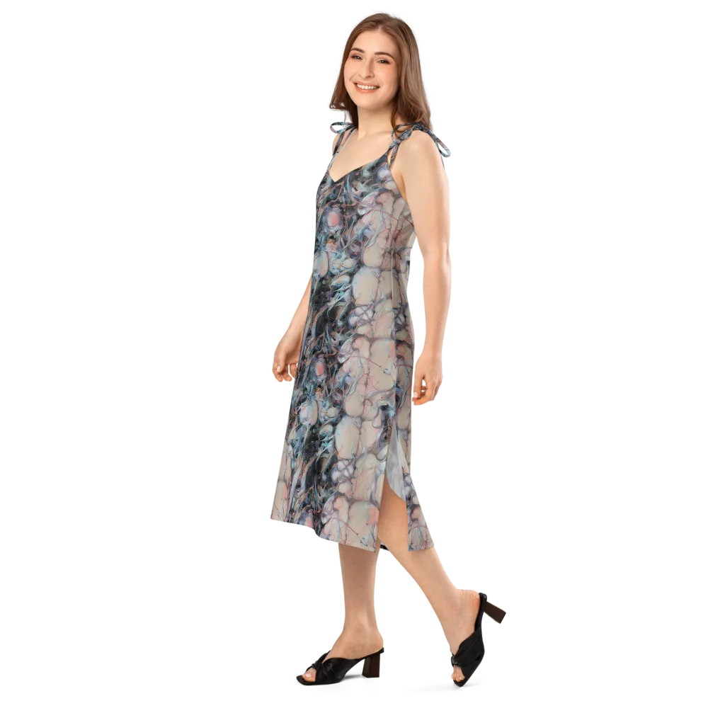 Daydream Cascade on Slip Dress — Left Front