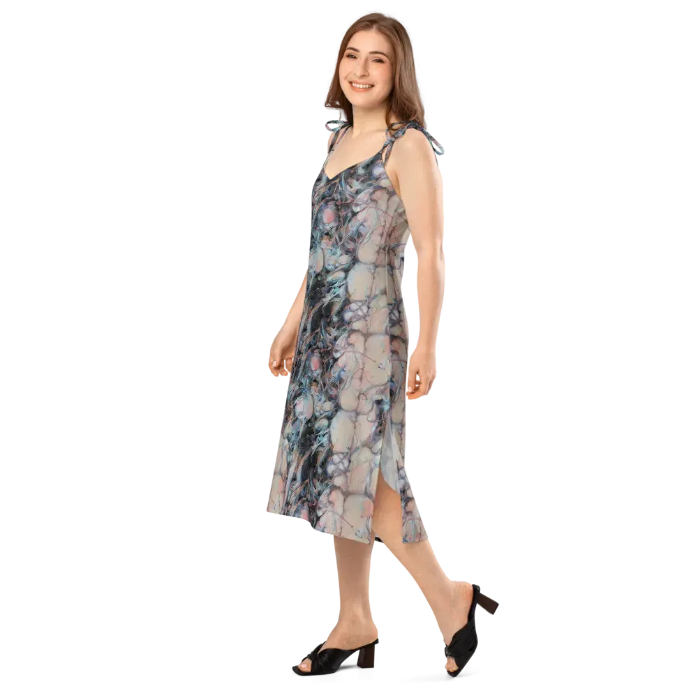 Daydream Cascade on Slip Dress — Left Front