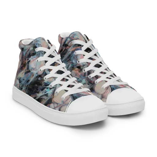 Daydream Cascade on a Women's High Top Canvas Shoes