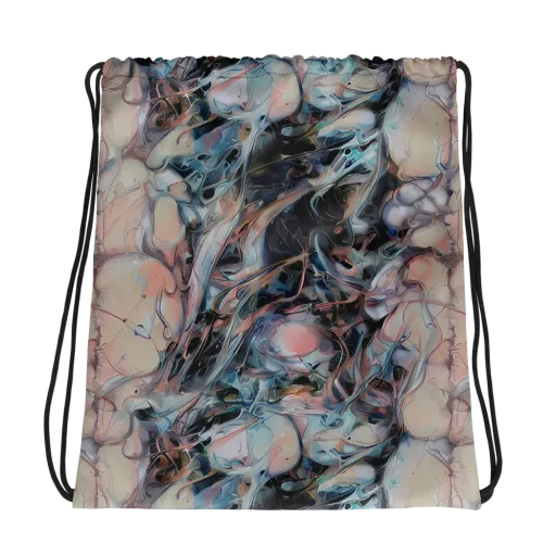 Daydream Cascade on a Drawstring Bag
