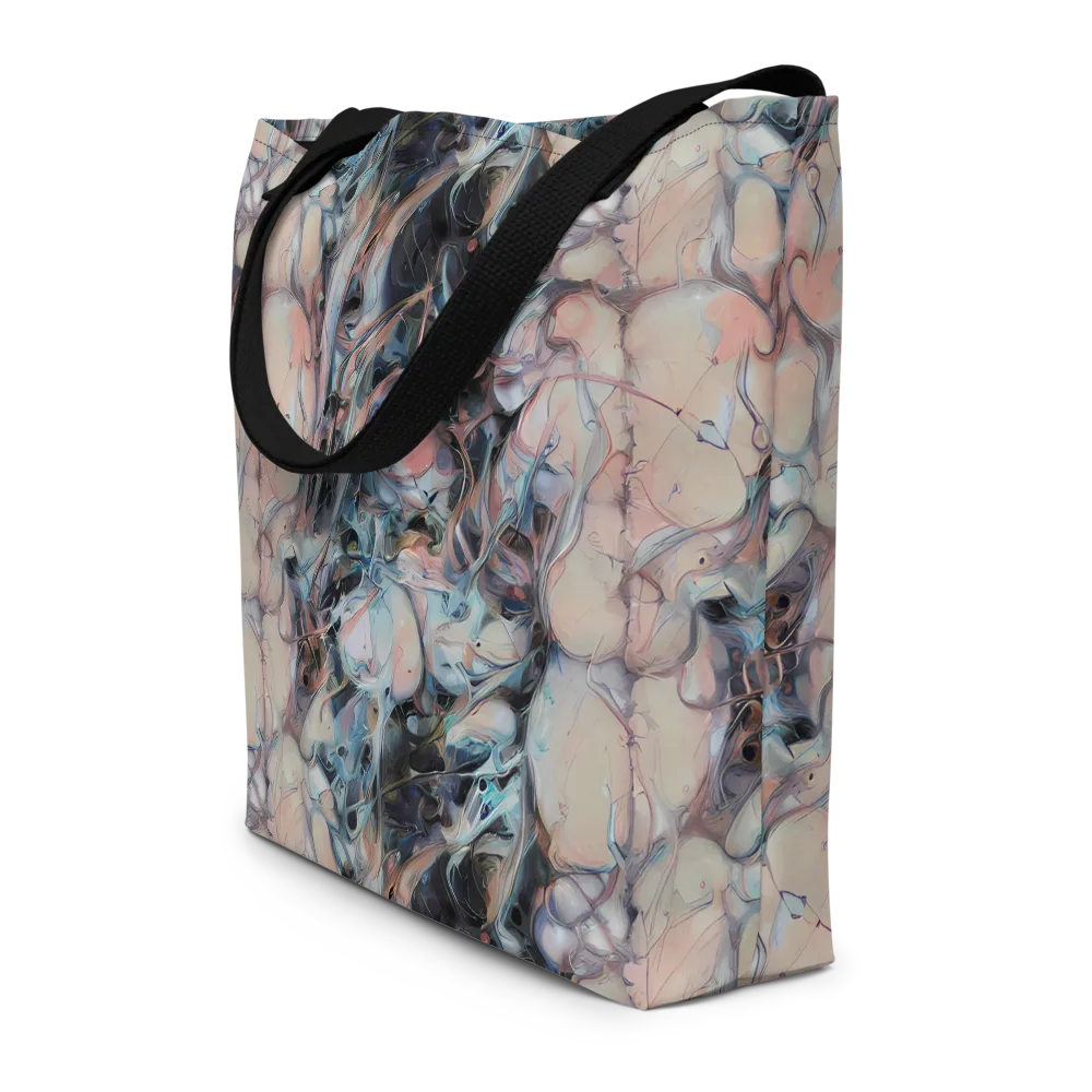Daydream Cascade on Large Tote Bag W/ Pocket — Front