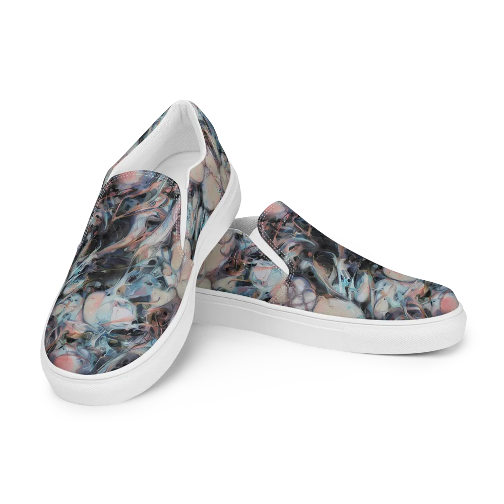 Daydream Cascade on Women's Slip-On Canvas Shoes — Left Front