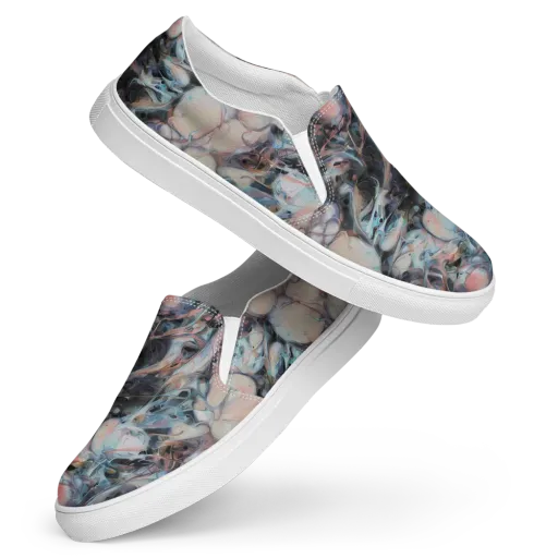 Daydream Cascade on a Women's Slip-On Canvas Shoes