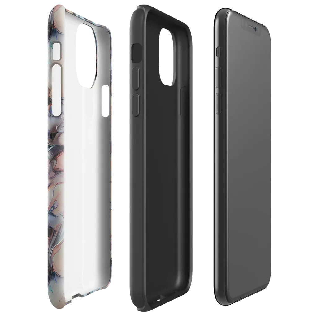 Daydream Cascade on Tough Case for iPhone® — Right