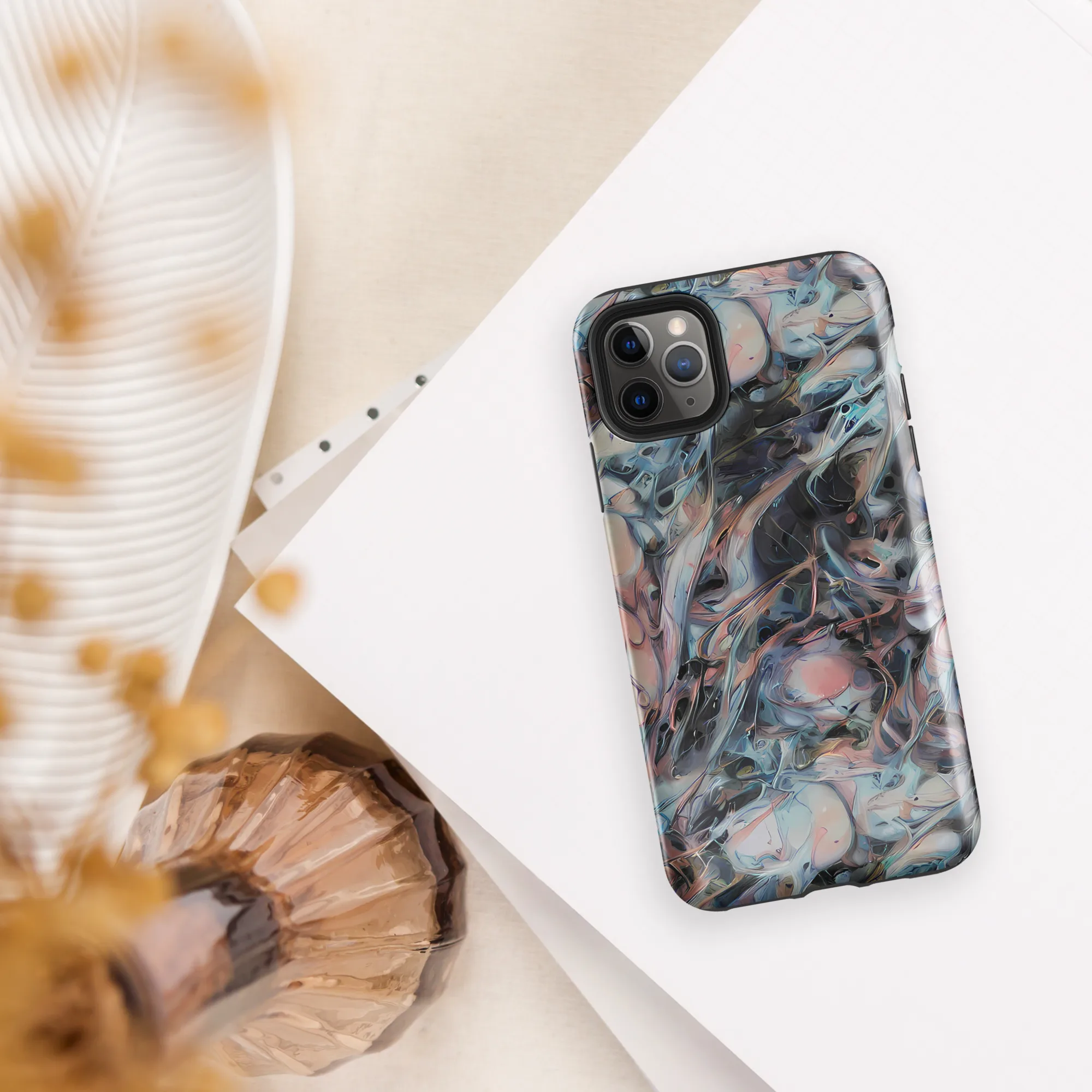 Daydream Cascade on Tough Case for iPhone® — Front