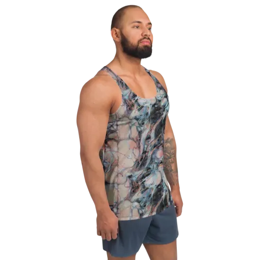 Daydream Cascade on a Men's Tank Top