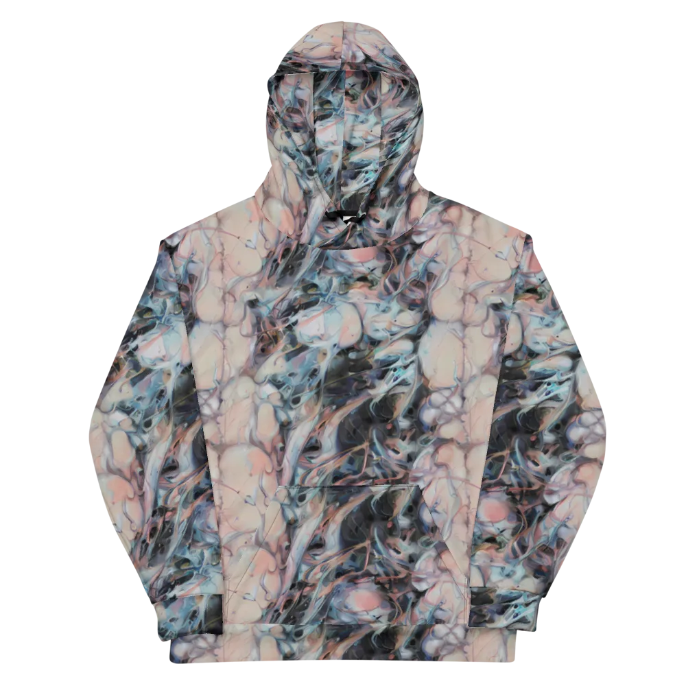 Daydream Cascade on Cotton Hoodie — Front