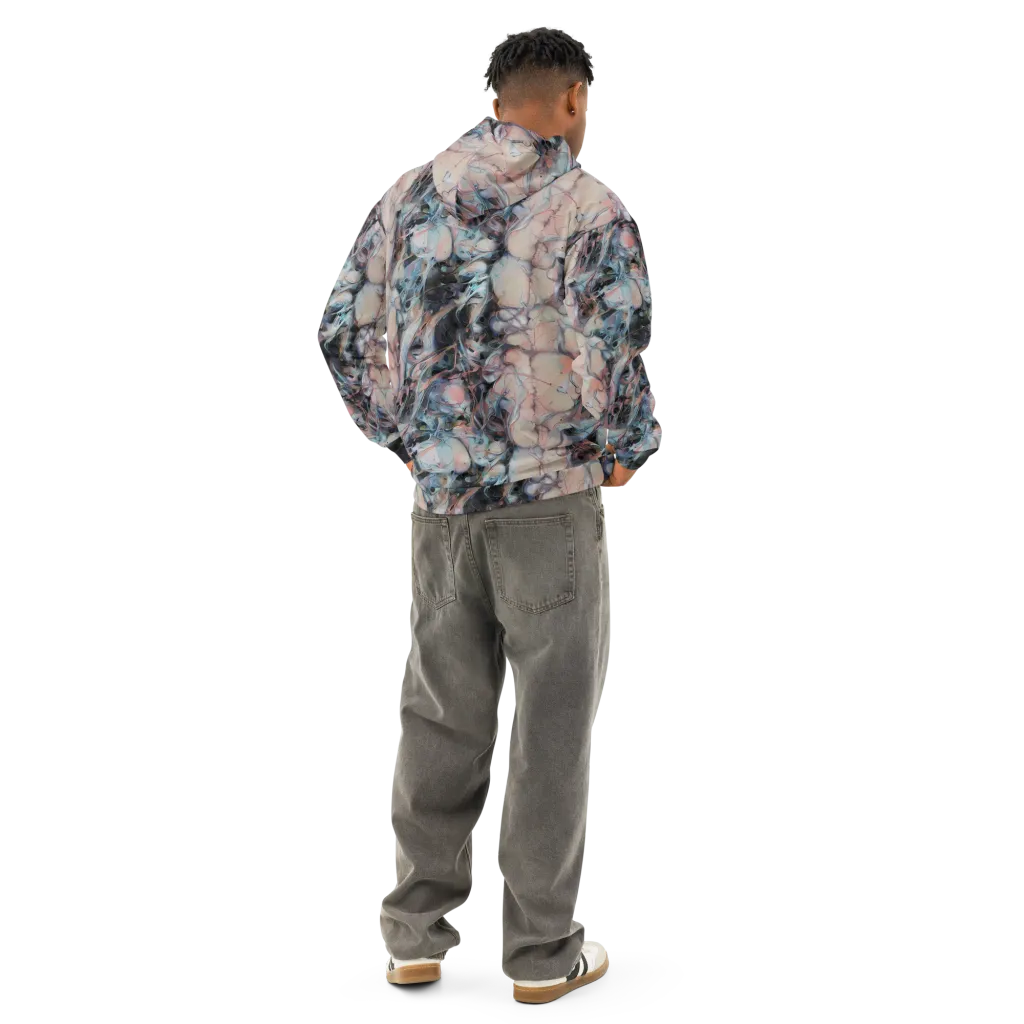 Daydream Cascade on Cotton Hoodie — Back