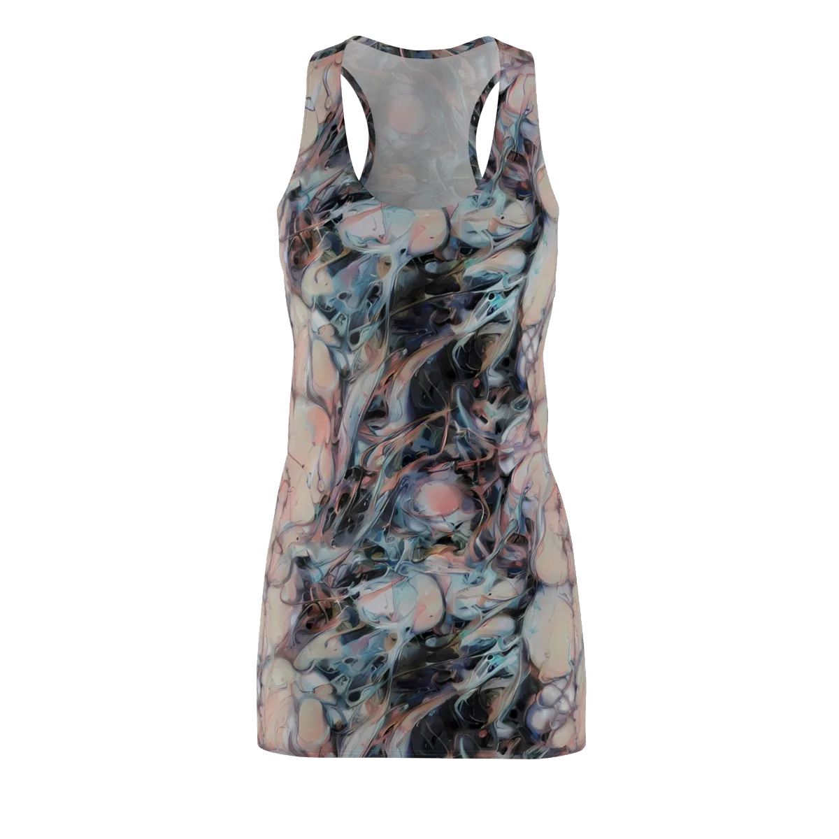 Daydream Cascade on Racerback Dress — Front