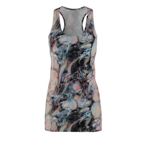 Daydream Cascade on a Racerback Dress