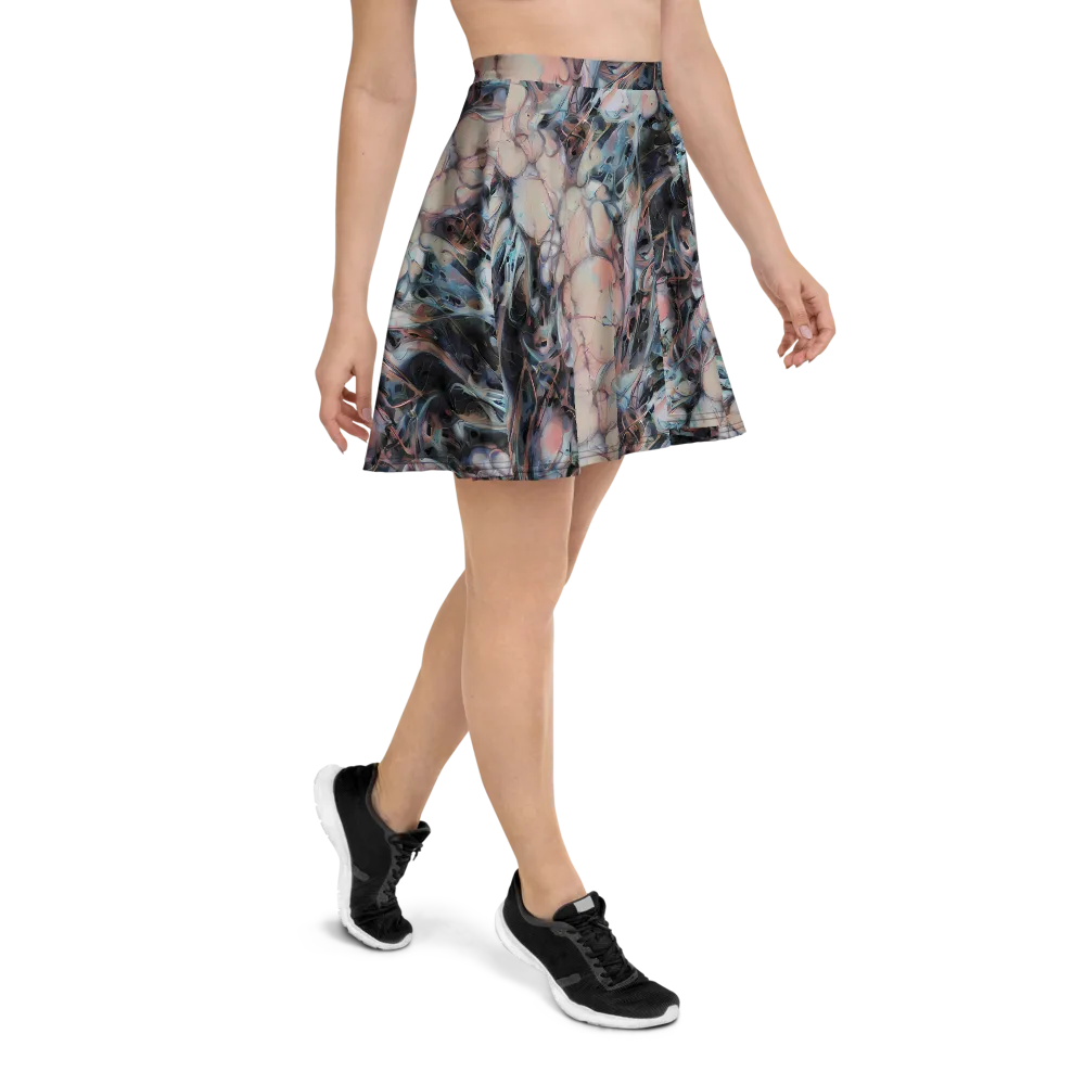 Daydream Cascade on Skater Skirt — Right