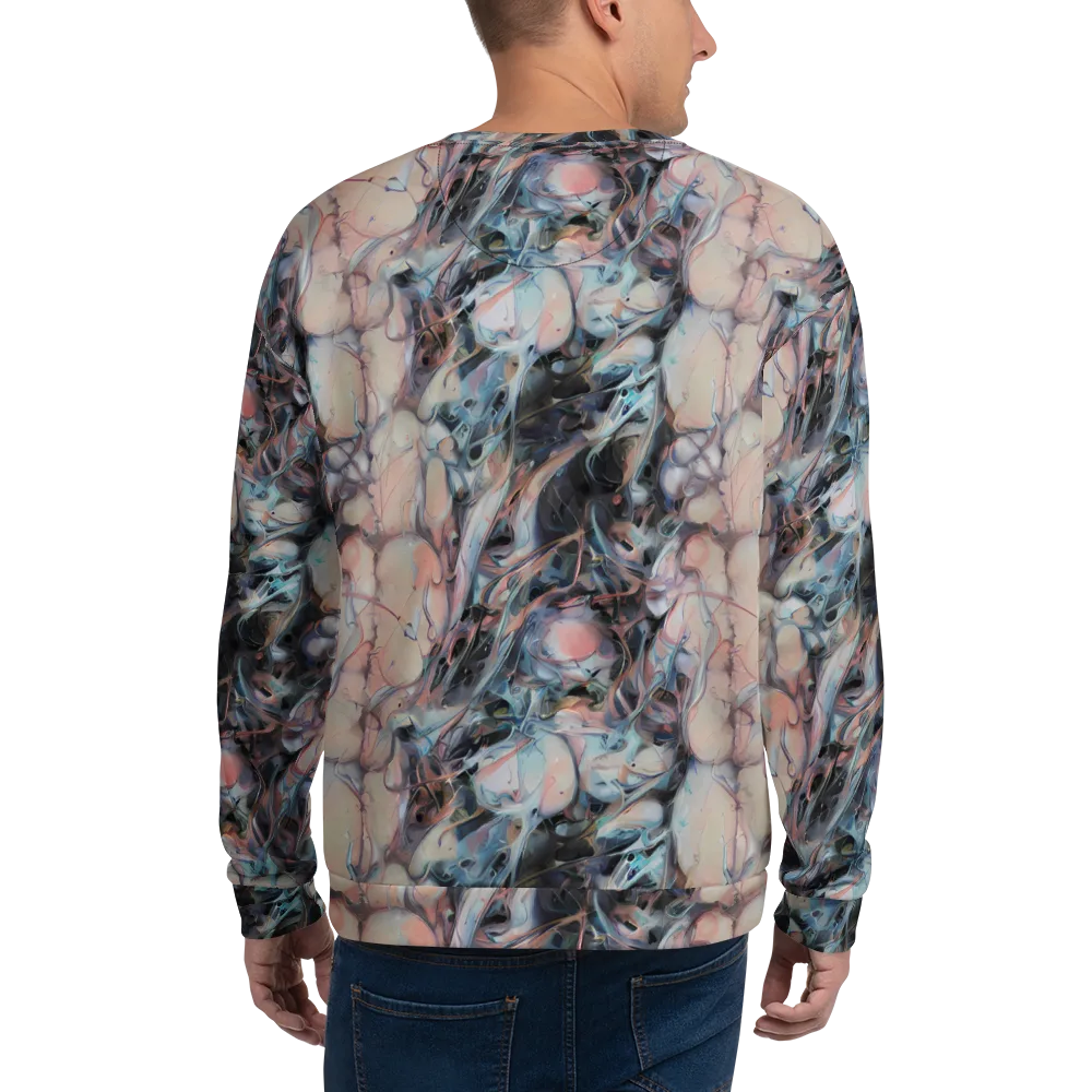 Daydream Cascade on Sweatshirt — Back